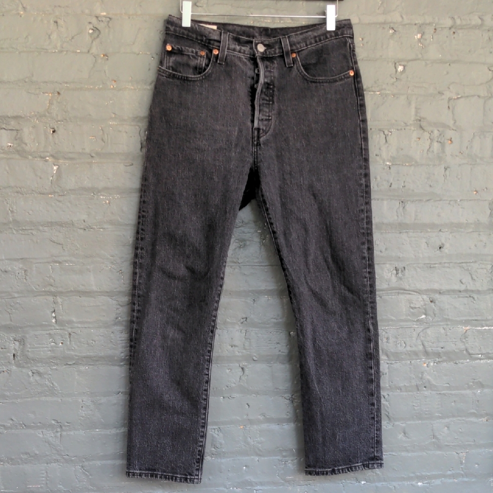 Levi's Women's Straight Leg Jeans - Dark Gray